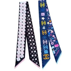 2X Luxury Silk Twilly